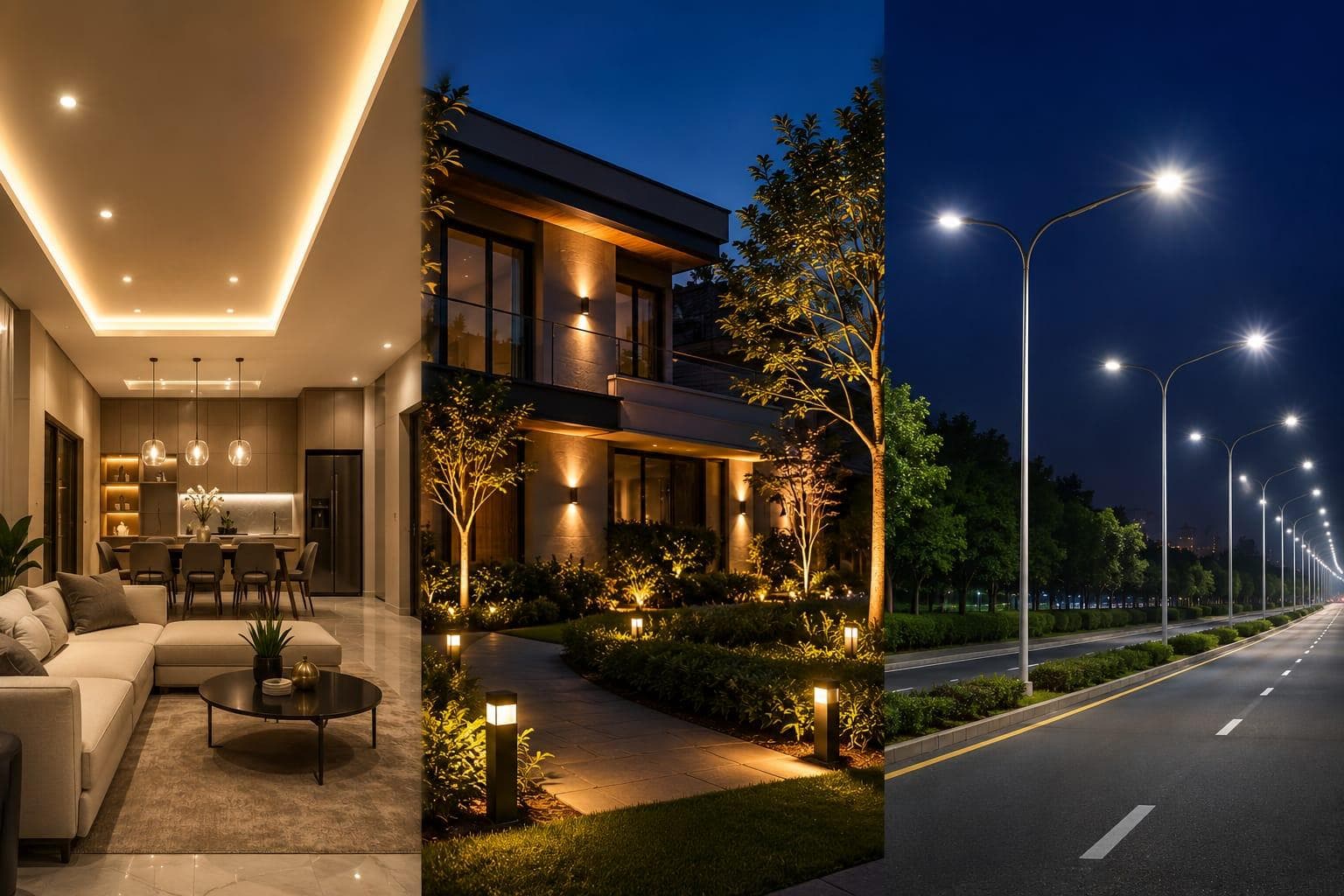 Lighting System (Indoor, Outdoor & Street)