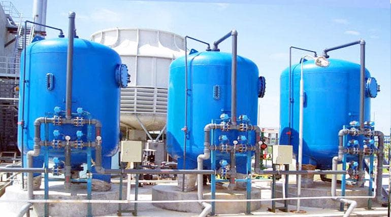 Water Treatment Plant (IRF, SF, ACF, RO, DM)
