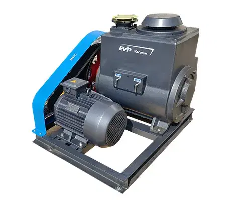 Belt-Driven Rotary Vane Vacuum Pump