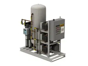 Triplex Oil-less Scroll Vertical Stack Mounted with Desiccant Dryers — form 1608
