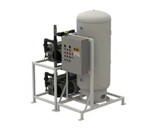 Duplex Stacked Lubricated Rotary Vane NFPA Compliant Medical Vacuum Systems — form 3110